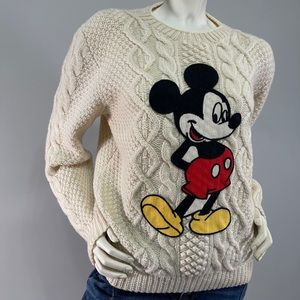 Gucci X Disney DIY hand knitted sweater Unisex